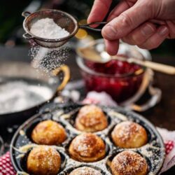Aebleskliver (Danish Pancakes) - Stewart's Marketplace
