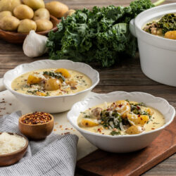 Creamy Tuscan Potato Soup - Macey's