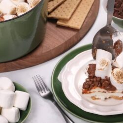Dutch Oven S'mores Cake - R & L Eagle Grocery