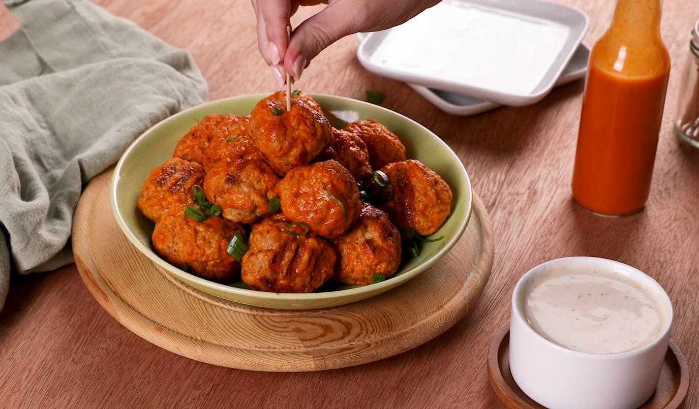 Food Club Air Fryer Buffalo Chicken Meatballs - Fillmore Market