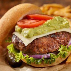 Guacamole Bacon Burger - Rosebud Foods
