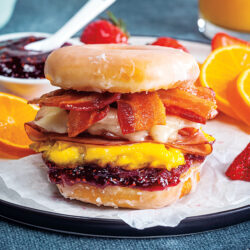 Monte Cristo Donut Breakfast Sandwich - Broulim's