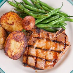 Orange Glazed Pork Chops - Macey's