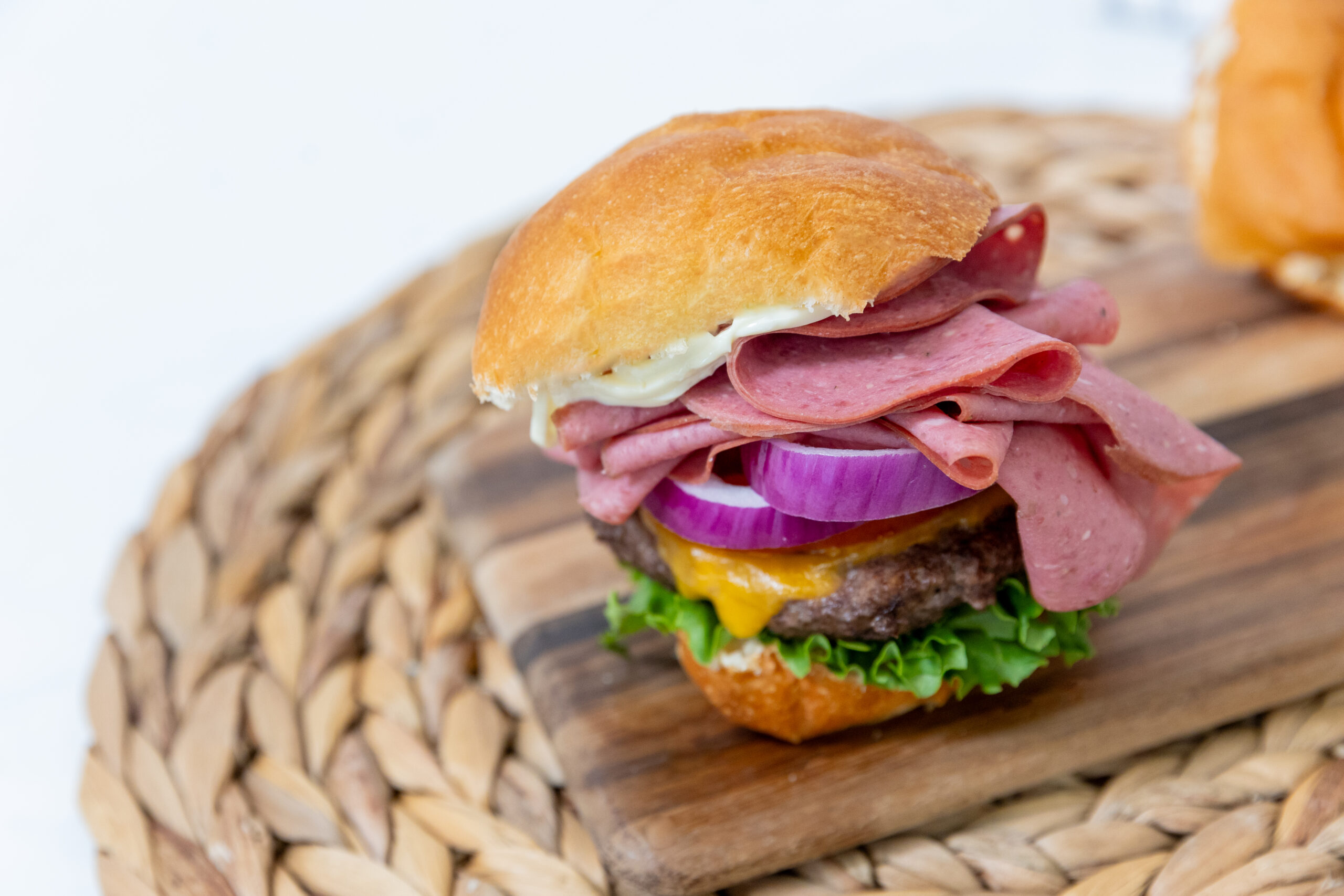 Pastrami Swiss Burger Reynolds Market