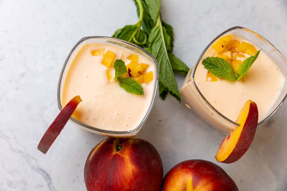 Peach Lassi - Ivie's