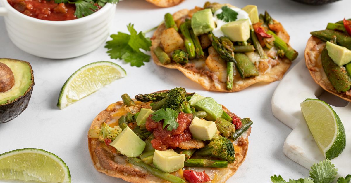 Roasted Vegetable Tostadas - Hines General Store
