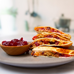 Thanksgiving Leftover Quesadilla - Peterson's Fresh Market