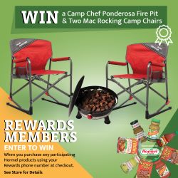 Win a Camp Chef Ponderosa Fire Pit and Two Mac Rocking Camp Chairs ...